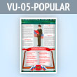Стенд «Общевойсковые уставы Вооружённых Сил РФ» (VU-05-POPULAR)